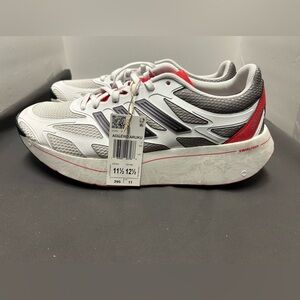 Size 11.5 - Adidas Adizero Aruku White Grey Red. Brand new.